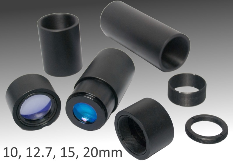 Rura soczewkowa, soczewka 20mm, długość 25mm